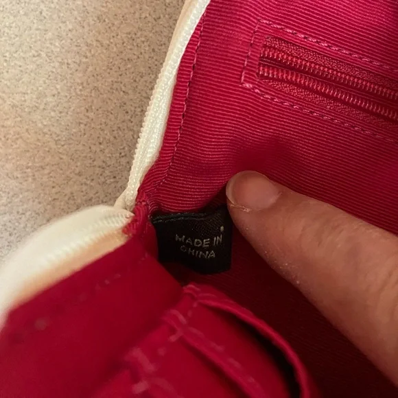 Coach Gray and Cream Wristlet - Picture 6 of 8